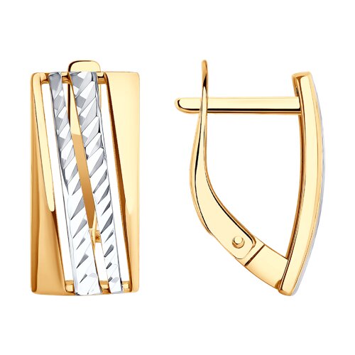 Серьги Diamant - Золото 585 (арт. 51-120-02464-2)