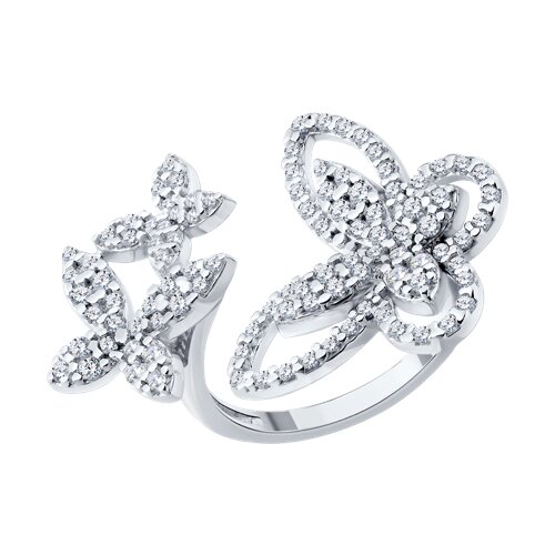 Кольцо SOKOLOV - Серебро 925, Фианит (арт. 94014966)