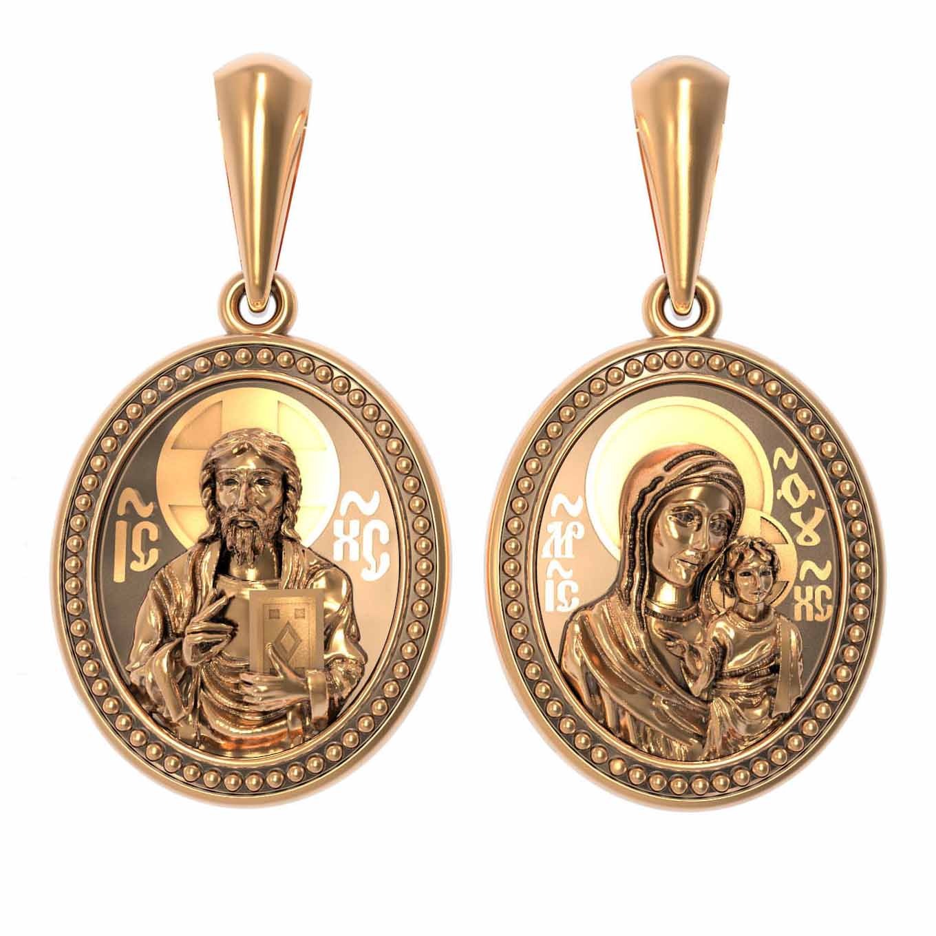 Подвеска Ювелирный дом VIOLET - Золото 585 (арт. 13-К-ЛС3084-3)