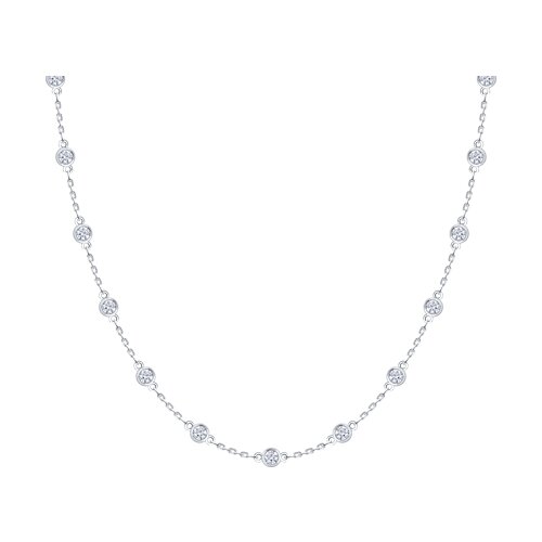 Колье SOKOLOV - Серебро 925, Фианит (арт. 94070922-91)