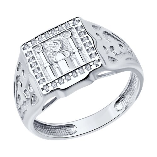 Кольцо SOKOLOV - Серебро 925, Фианит (арт. 94013757)