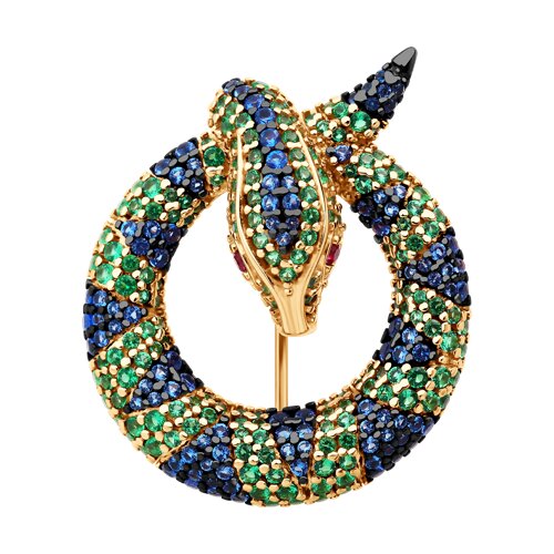 Брошь Diamant - Серебро 925, Фианит (арт. 93-140-02300-1)