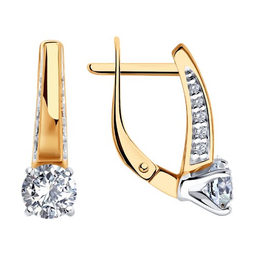 Серьги Diamant - Серебро 925, Фианит (арт. 93-120-02129-1)