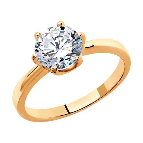 Кольцо SOKOLOV - Серебро 925, Фианит (арт. 93010536)