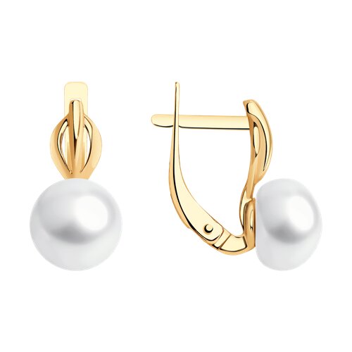 Серьги SOKOLOV - Золото 375, Жемчуг культивированный (арт. 37792327)
