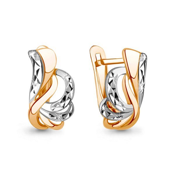 Серьги Аквамарин - Золото 375 (арт. 33495.8)