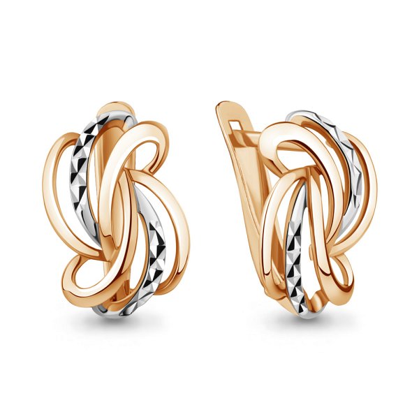 Серьги Аквамарин - Золото 585 (арт. 31572.1)