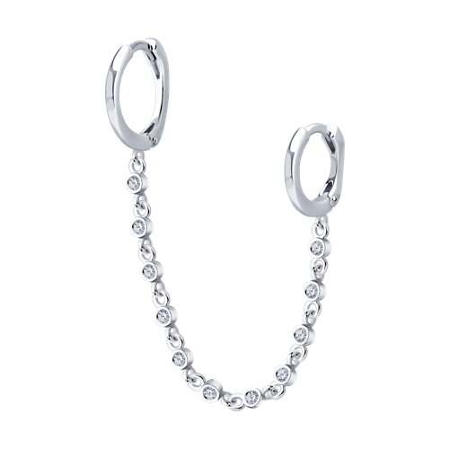 Серьга SOKOLOV - Серебро 925, Фианит (арт. 94170368)