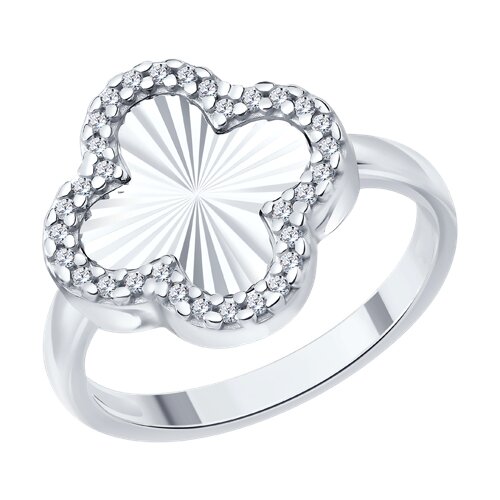 Кольцо SOKOLOV - Серебро 925, Фианит (арт. 94014717)