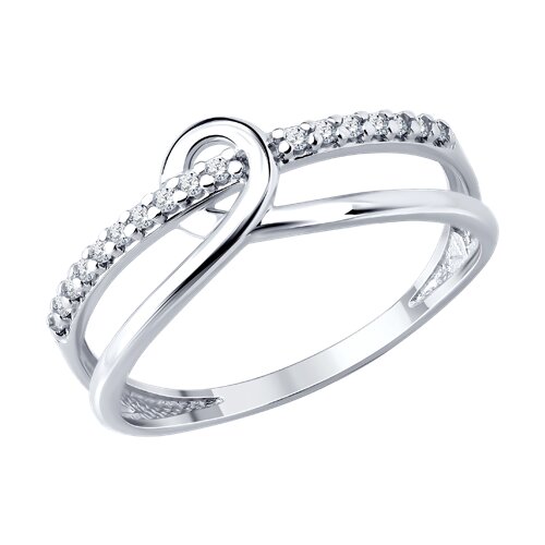 Кольцо SOKOLOV - Серебро 925, Фианит (арт. 94014836)