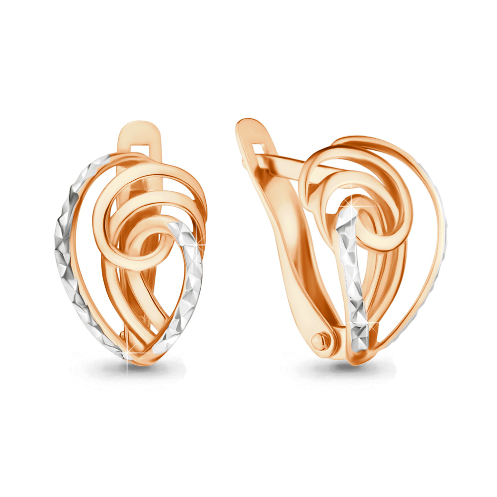 Серьги Аквамарин - Золото 585 (арт. 31612.1)