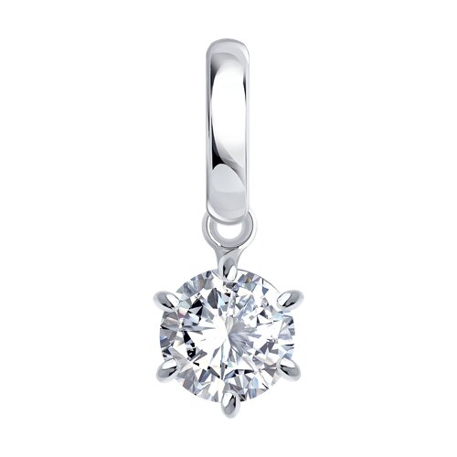 Подвеска SOKOLOV - Серебро 925, Бриллианит (арт. 94033431)