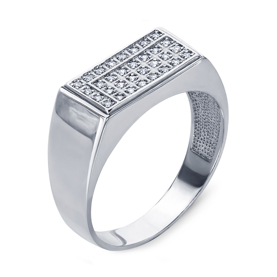 Кольцо Platinum Lab. - Платина 950, Бриллиант (арт. ПК-074-01)