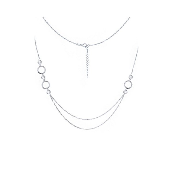 Колье POKROVSKY - Серебро 925, Фианит (арт. 0330589-00775)