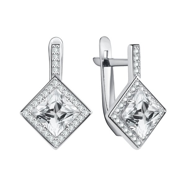 Серьги Talant - Серебро 925, Фианит (арт. 10-72-0001-21139)