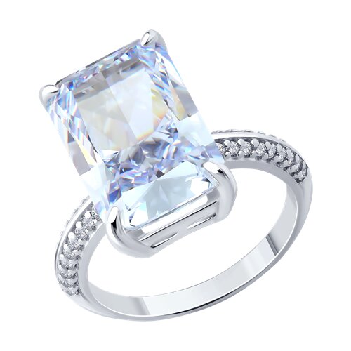 Кольцо SOKOLOV - Серебро 925, Фианит (арт. 94014817)