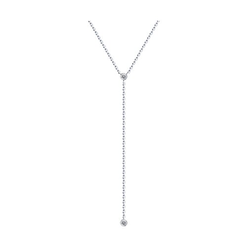 Колье SOKOLOV - Серебро 925, Фианит (арт. 94071015)