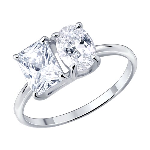 Кольцо SOKOLOV - Серебро 925, Фианит (арт. 94015034)