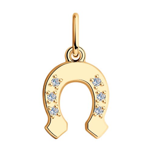 Подвеска SOKOLOV - Серебро 925, Фианит (арт. 93030287)