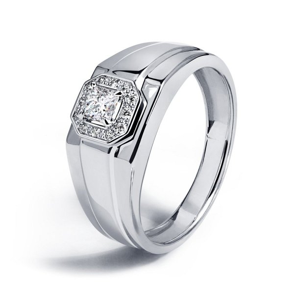 Кольцо Platinum Lab. - Платина 950 (арт. ПК-277-01)