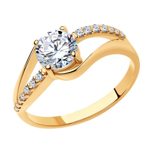 Кольцо SOKOLOV - Серебро 925, Фианит (арт. 93010242)