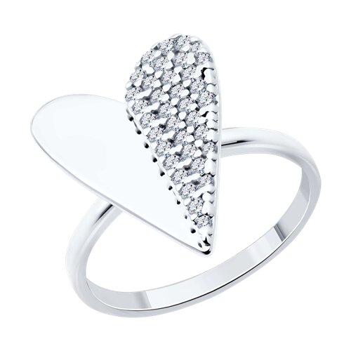 Кольцо SOKOLOV - Серебро 925, Фианит (арт. 94014047)