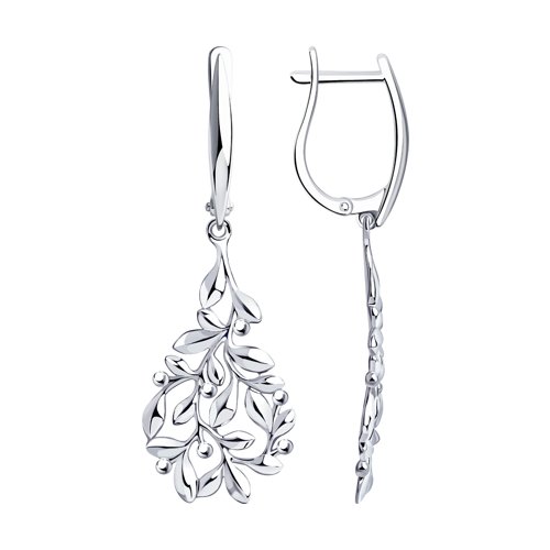 Серьги Diamant - Серебро 925 (арт. 94-121-00416-1)