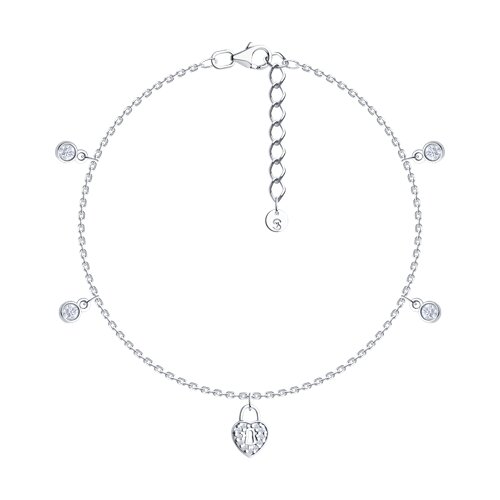 Браслет SOKOLOV - Серебро 925, Фианит (арт. 94051253)