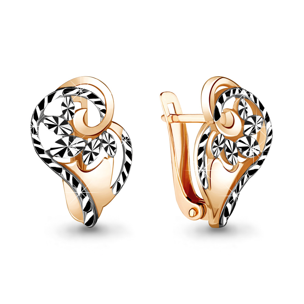 Серьги Аквамарин - Золото 585 (арт. 33684.1)