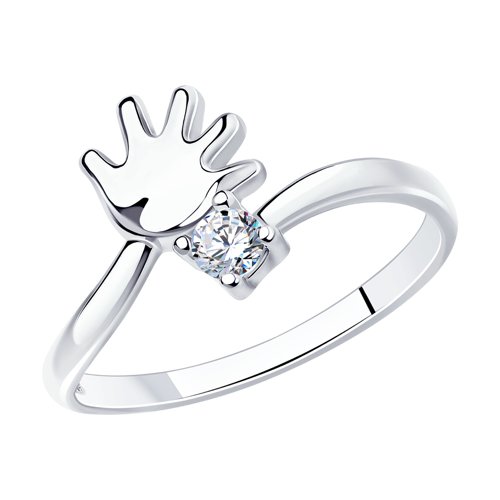 Кольцо SOKOLOV - Серебро 925, Фианит (арт. 94012177)