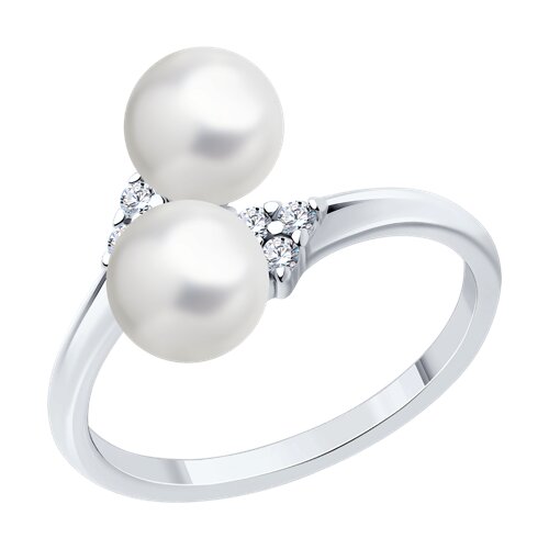 Кольцо SOKOLOV - Серебро 925, Фианит (арт. 94013854)