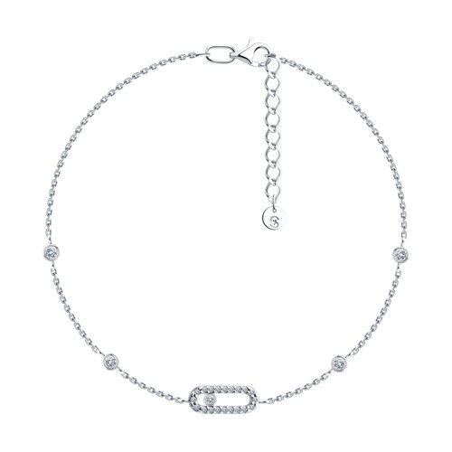 Браслет SOKOLOV - Серебро 925, Фианит (арт. 94051666)