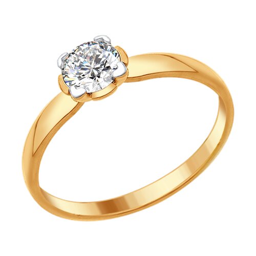 Кольцо SOKOLOV - Серебро 925, Фианит (арт. 93011076)