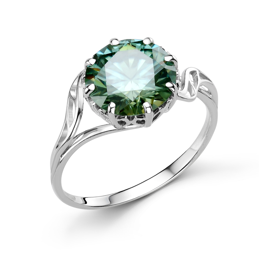 Кольцо Дар - Серебро 925, Синтетический муассанит (арт. К-3191рс16139)