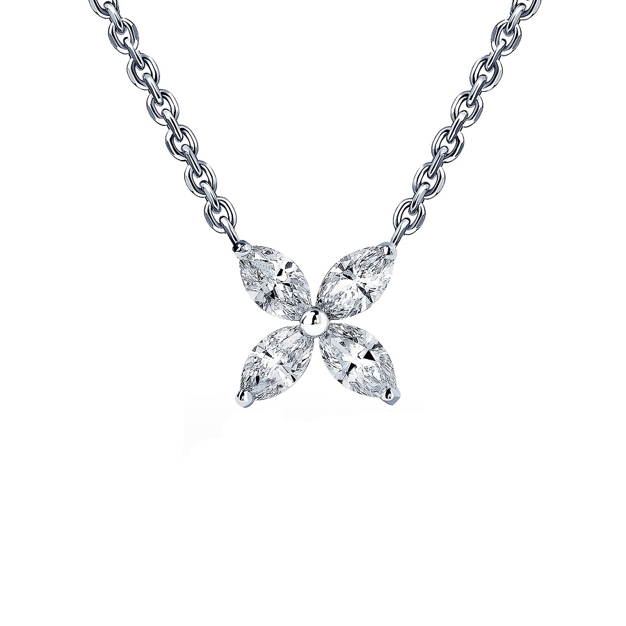 Колье Platinum Lab. - Платина 950 (арт. ПХ-068-01)