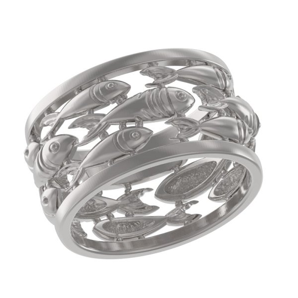 Кольцо ООО "ЮК "Арина" - Серебро 925 (арт. 1036891-00000)