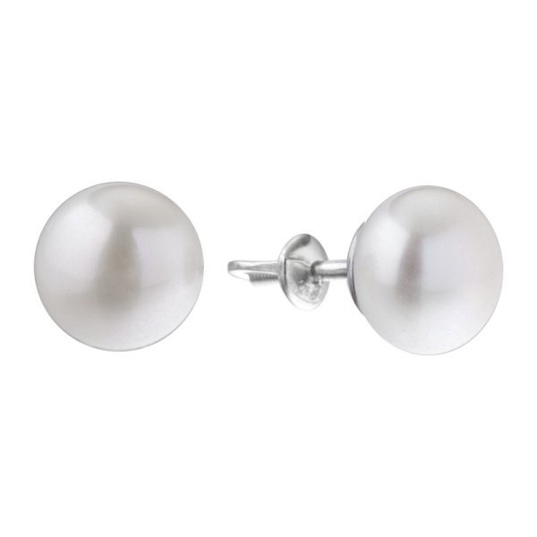 Серьги Мастер Клио - Серебро 925, Жемчуг культивированный (арт. 24С0293С)