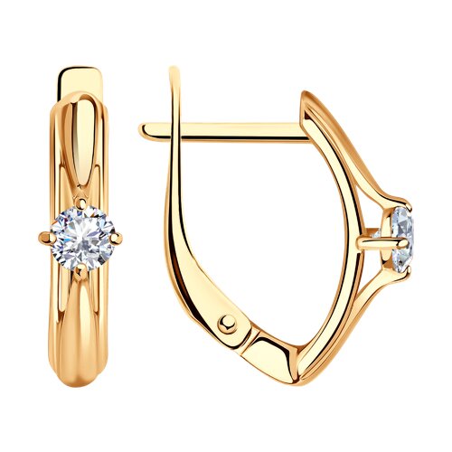 Серьги Diamant - Серебро 925, Фианит (арт. 93-120-01381-1)