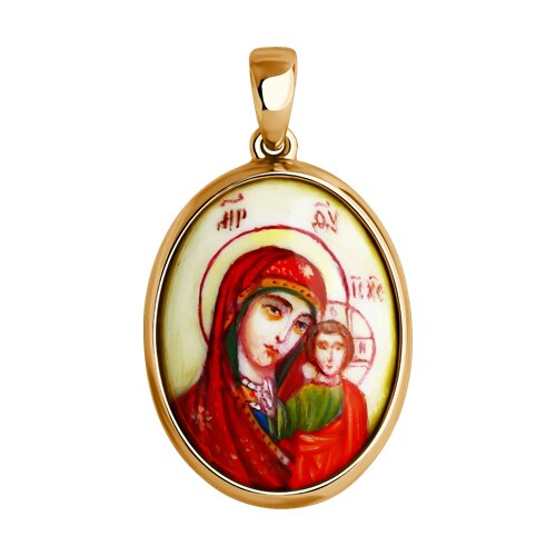 Подвеска Diamant - Серебро 925, Финифть (арт. 93-130-02079-1)