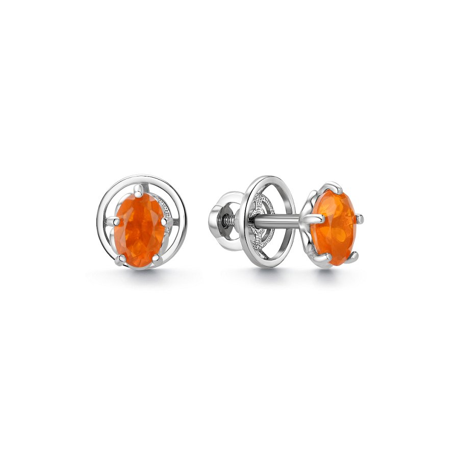 Серьги Дар - Серебро 925, Опал (арт. С-4005рс4147)