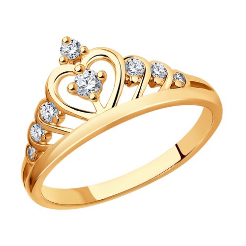 Кольцо SOKOLOV - Серебро 925, Фианит (арт. 93010486)