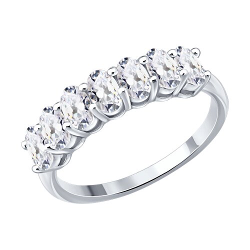 Кольцо SOKOLOV - Серебро 925, Фианит (арт. 94014922-91)