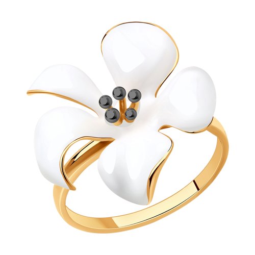 Кольцо SOKOLOV - Серебро 925, Эмаль (арт. 93010929)