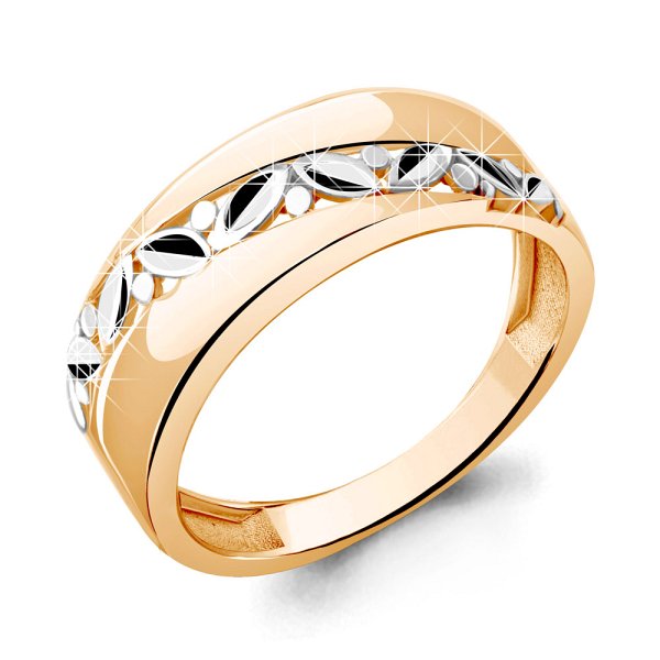 Кольцо Аквамарин - Серебро 925 (арт. 54835.6)