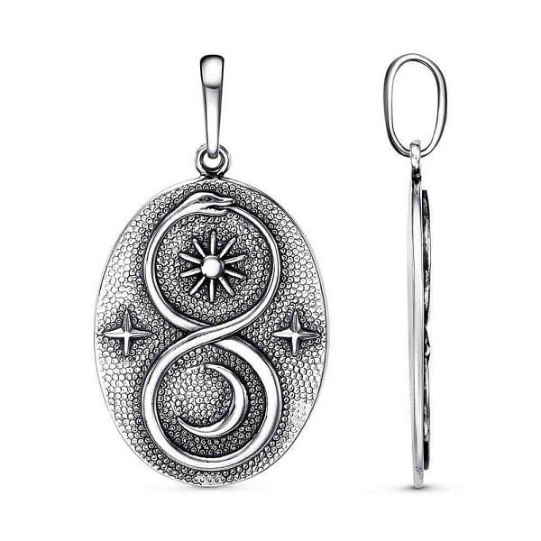 Подвеска Красная пресня - Серебро 925 (арт. 53015958)