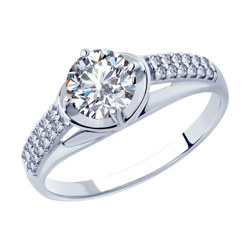 Кольцо SOKOLOV - Серебро 925, Фианит (арт. 94012877)