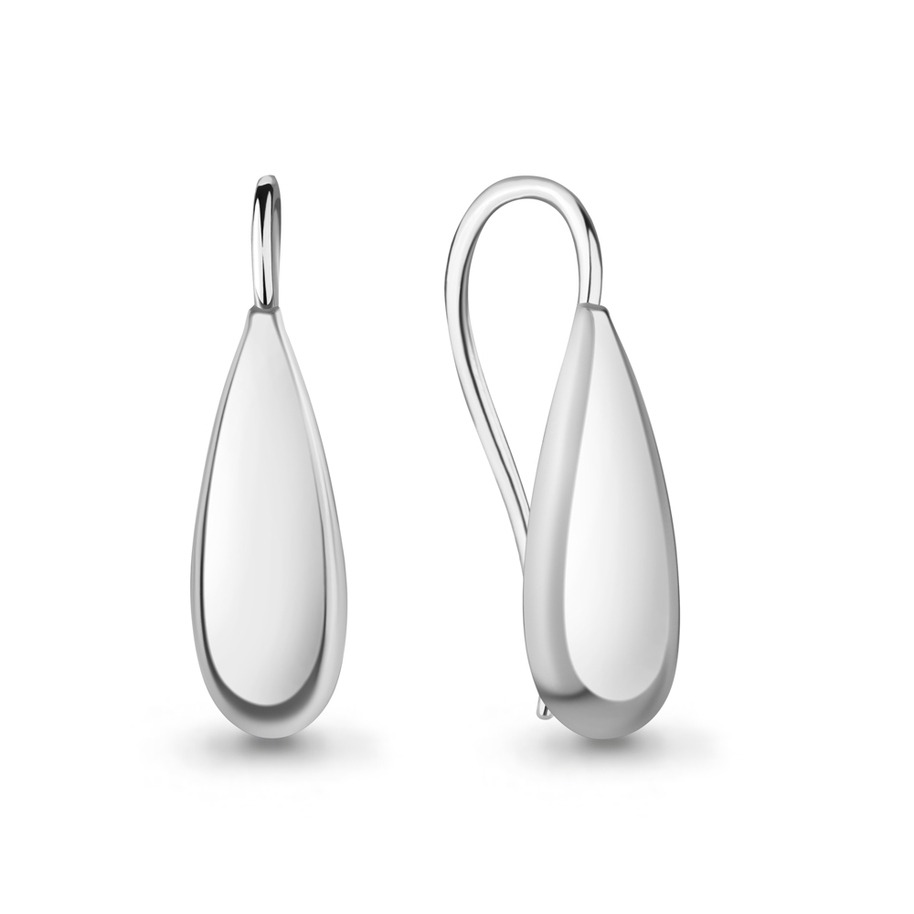 Серьги Аквамарин - Серебро 925 (арт. 35039.5)