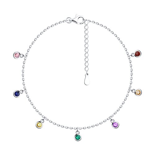 Браслет SOKOLOV - Серебро 925, Фианит (арт. 94051066-91)