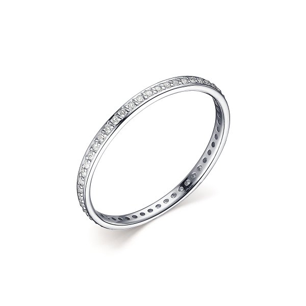 Кольцо Дар - Серебро 925, Синтетический сапфир (арт. К-2302чр11151)