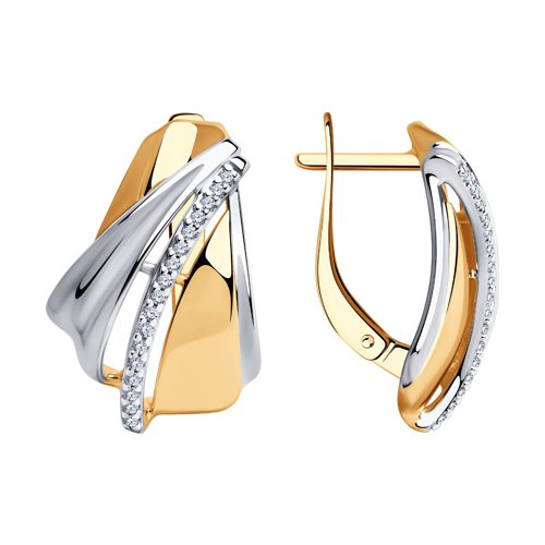 Серьги Diamant - Серебро 925, Фианит (арт. 93-120-00427-1)